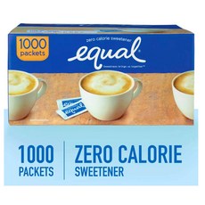 [당일] 이퀄 제로 칼로리 설탕 대체 아스파탐 스위트너 1000 개입 Equal Zero Calorie Sweetener 1 000 ct., 1개