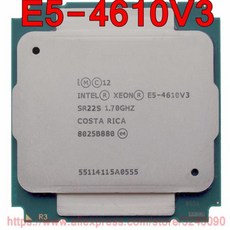 인텔 제온 CPU E5-4610V3 SR22S 1.70GHz 10 코어 25M LA2011-3 V3 프로세서 E5 안심배송 4610, 한개옵션0