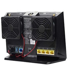 Router Cooling Fan 7CM Ultra Silent USB 5V Radiator for RT-AC68U AC86U AC1900P EX6200 AC15 Router D, 1개, Router Cooling Fan 7CM Ultra S - rt-ac68p