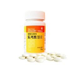 행복한강아지 도거트 옐로 영양제, 장건강/유산균, 70g, 1개