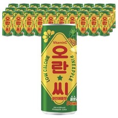 오란씨 파인애플, 250ml, 300개