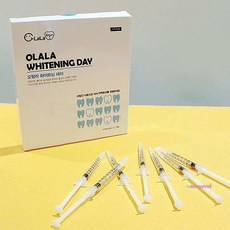 셀프치아미백누런이 닝데이 7개입 화이트 치아미백제 겔이빨하얘지는법 자가 화트닝데 미백젤tuv602