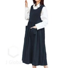 예쁜앞치마 네이비 주방앞치마