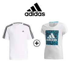 아디다스주니어반팔세트