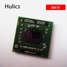 리퍼 AMD Turion 64 X2 모바일 기술 RM-70 RM 70 RM70 2.0 GHz 듀얼 코어 스레드 CPU 프로세서 TMRM70DAM22GG 소켓