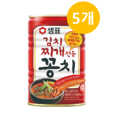 샘표 김치찌개용 꽁치 400g 5개