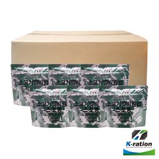일빵빵 소고기맛비빔밥 스프형 (메뉴2) 1박스 (70개입) 전투식량 비상식량, 1box, 120g