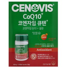 세노비스 코엔자임 큐텐+ (600mg x 60캡슐), 1개, 60캡슐