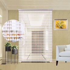 구슬방문가리개