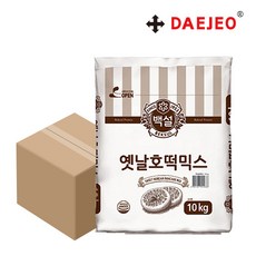 CJ백설 옛날호떡믹스10kg X 2포 백설호떡믹스, 단품