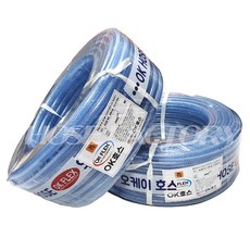 편사호스 16(15)mm X 45M / 식품용 펌프 동력 물 수도 호스, 1개