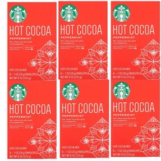 Starbucks 스타벅스 핫 코코아 페퍼민트 8개입 x6, 1개