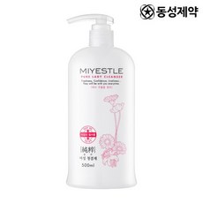 동성제약 미에뜰 순수 여성청결제 500ml 대용량, 1