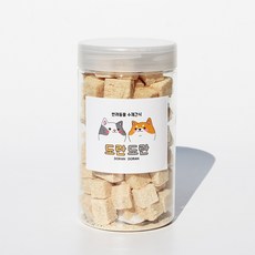 도란도란 동결건조 솜사탕 명태 블럭 강아지 고양이 수제간식 북어 영양 간식 죽, 60g, 1개 - 도란도란