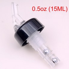 정량 위스키 푸어러 퀵 샷 스피릿 측정 와인 칵테일 디스펜서 홈 파티 바 도구 15 ml 20 30 40ml, 15ml, 1개