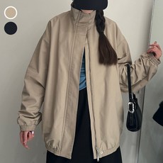 밍고쓰 여성 꾸안꾸 오버핏 야상 자켓 점퍼
