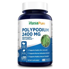 누사퓨어 폴리포디움 2400mg 200캡슐 NusaPure Polypodium, 1개, 200정