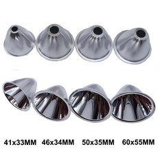 알루미늄 LED 손전등 반사판 컵 40mm 46mm 50mm 60mm 1 5개 5050 5W 10W 5 10, 2개