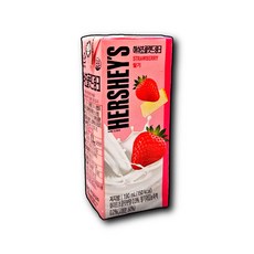 허쉬 화이트초콜릿 딸기우유 190ml 24입