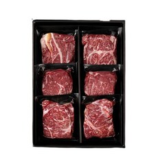 [농협안심한우] 1+등급 구이세트 1호 1.6kg(등심200gx4팩+안심200gx2팩+채끝200gx2팩), [농협안심한우] 1+등급 구이세트 1호 1.6kg(등심, 1개