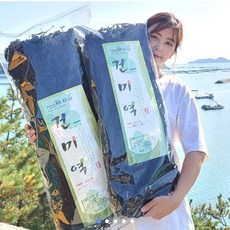 바다품은식탁 완도 햇 건미역 180g 500g 1kg 부드러운 산모용 미역국 반찬 좋은 선물용 해조류, 1봉