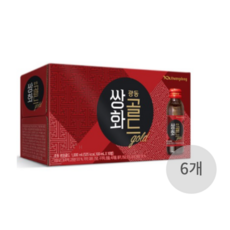 (주)동화약품 쌍화원 100ml 쌍화탕 쌍화골드 생강쌍화, 1L, 6개