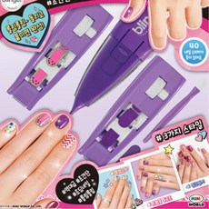 어린이무독성붙이는메니큐어