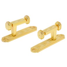 STK 1Pair 커튼 홀드 백 금속 커튼 Tieback Wall Hook, Gold_A