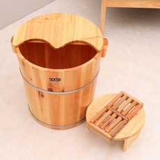 가정용 힐링 족욕기 히노끼 원목 족욕 바스켓 발 족욕탕 피로회복 노폐물배출 효과, H타입, 상세페이지 참조, 상세페이지 참조