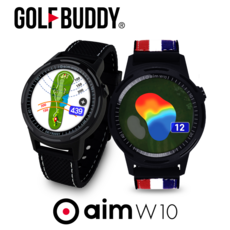 자체브랜드 aim W10 시계형 GPS골프거리측정기 터치스크린 풀컬러