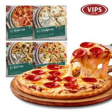 빕스(VIPS) 빕스 클래식 피자 4종 세트, 피자 4팩 (각 1종), 1개