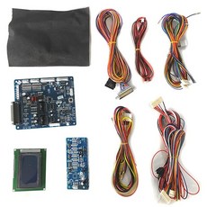 미니 크레인 게임기 액정 메인보드 와이어 DIY 아케이드 조이스틱 판매 게임 키트 PCB 액세서리, 01 KIT