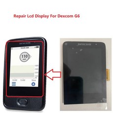 덱스콤 g6 터치 패널이 있는 LCD 디스플레이 Dexcom G6 수리 화면