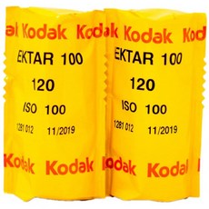 Kodak 색상 네거티브 필름 전문 용 에쿠 타 100 120 2 개 팩, 단일상품