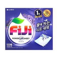 피지 파워시트 라벤더 105매 시트세제 FIJI 코스트코, 1팩