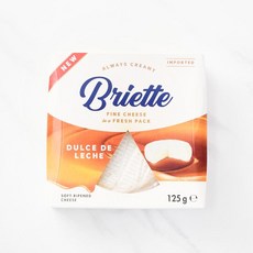 [메가마트]브리에뜨 둘세 데 데체 카라멜향 치즈 125g, 1개