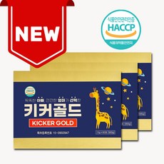 어린이 성장 업그레이드 브랜드 키커골드 KickerGold, 3세트, 900g - 키앤키플