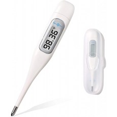 iSnow-Med 1/100도 기저 온도계 0.09F 정확도 60 초 이내에 BBT 측정 C / F 전환 가능 보관함 및 배, 1