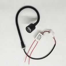 110V 220V 1W LED 작업 조명, 20cm pipe, silver body 4200K, 1개