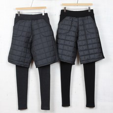 기모5부패딩반바지레깅스