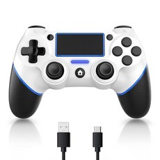 Niacop 무선 P4 컨트롤러 호환 p4 3 Pro Slim PC 듀얼, 02Latest Upgrade, 1개