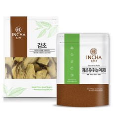 감두탕 감두탕재료 감초 검은콩 세트 감두차 600g, 1개