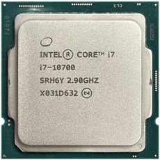 인텔 코어 I710700 I7 10700 2.9GHz 8코어 16스레드 CPU 프로세서 L22ML316M 65W LGA 1200 (갱신) - i710700