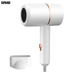 DFMEI 접이식 드라이어 고출력 가정용 음이온 보호 전기 드라이어 기숙사 드라이어, 화이트-폴딩