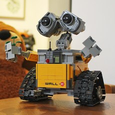 월이 월E 피규어 Wall-E 장난감 블록 조립 로봇, Wall-E 로봇 687 태블릿, WALL-E로봇687태블릿