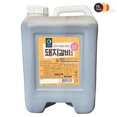 청정원 돼지갈비양념 고기양념, 10kg, 1개