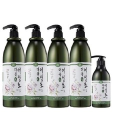 더블모 어성초 샴푸 4+1세트 (1000g x 4개+300gx1개), 샴푸 4000ml + 샴푸 300ml