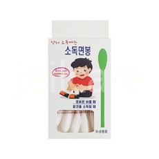 풍성 상처 소독에는 소독면봉 10p, 1개