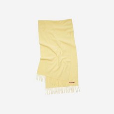 [정품] 아크네 스튜디오 내로우 울 프린지 스카프 바닐라 옐로우 Acne Studios Narrow Wool Fringe Scarf Vanilla Yellow