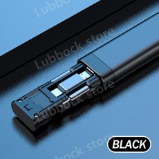 BUDI 멀티 스마트 어댑터 USB 데이터 케이블 스토리지 케이스, Black